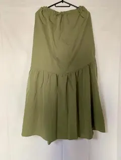 Chaco closet フレアスカート カーキ フリーサイズのサムネイル