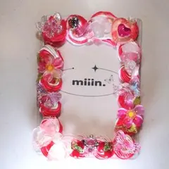 ホイップデコ硬質ケースデコ トレカケース赤 白 訳あり 即購入可 推し活B7