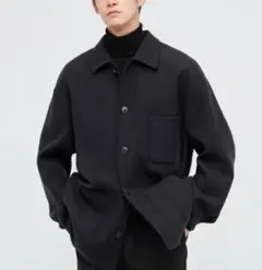 UNIQLOユニクロ +J ウールブレンドオーバーサイズシャツジャケット XXL