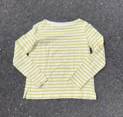00s OLD UNIQLOボーダーロンTイエロー✖️ホワイトarchivey2k