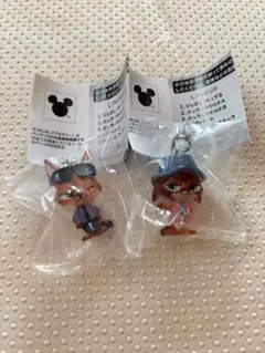 ズートピア めじるしアクセサリー2 ニック・ワイルドAとBのセット