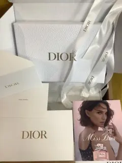 DIOR ギフトボックス 箱 バースデーカード付き