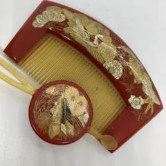 030305 昭和　アンティーク　 セルロイド　樹脂　櫛笄　かんざし　簪