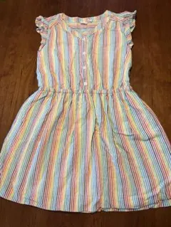 GAP KIDS ノースリーブストライプワンピース M