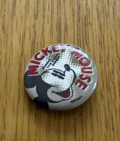 ミッキーマウス 缶バッジ ディズニー