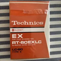 Technics EX RT-60EXLC LC-60 TYPEⅡ エルカセットのサムネイル