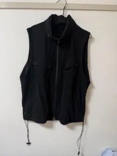 ワイスリー Y3 ヨウジヤマモト HOODED VEST フードベスト - メルカリ