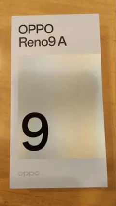 最終値下げ！早い者勝ち！oppo reno 9a 【超美品】ほぼ未使用品 最終値下げ！早い者勝ち！oppo reno 9a 【超美品】ほぼ未使用品