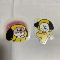 BTS BT21 chimmy ステッカー2枚セット