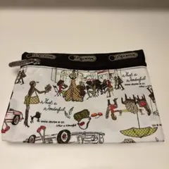 LeSportsac イラストポーチ