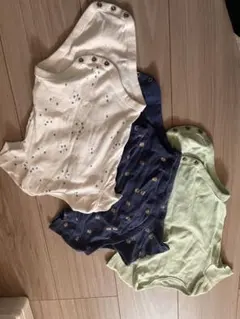 3-6monthBaby Gap ボディスーツ3点セット