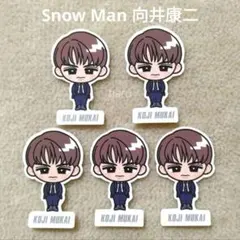 Snow Man 向井康二 ブラザービート 特典 すのチルステッカーシール5枚⑤