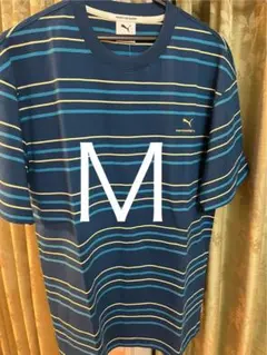 【新品未使用】マンチェスター・シティ MMQ ストライプTシャツ M