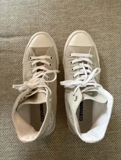CONVERSE ハイカット スニーカー ライトグレー