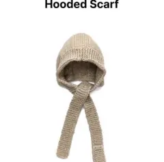 LE SSERAFIM KKUROCHET Hooded Scarf - メルカリ
