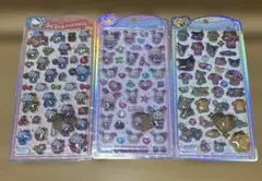 サンリオ　うるちゅるポップシール　 3枚セット