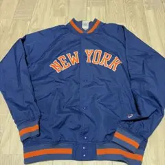 Champion スタジャン NEW YORK Mサイズ ネイビー