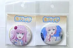 地縛少年花子くん レトロちっく缶バッジ 花子くん＆八尋寧々 2点セット