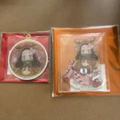 鬼滅の刃 ufotablecafe クリスマス チャーム　アクリルスタンド禰豆子