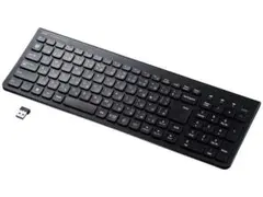 【テンキー付ワイヤレスキーボード】サンワ　SUPPLY SKB-WL31BK