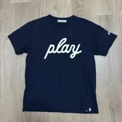 プレイデザイン　プレイTEE ネイビー　Mサイズ