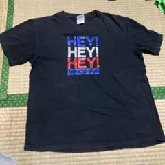 HEYHEYHEY MUSICCHAMP ロゴTシャツ　ダウンタウン