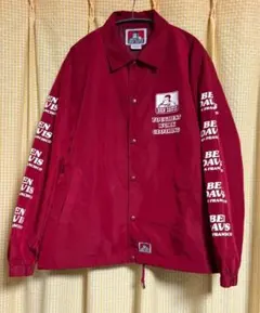 BEN DAVIS ナイロンジャケット ワインレッド