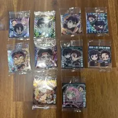 鬼滅の刃 ディフォルメシール ウエハース 10枚セット