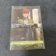 TYPE-MOON fate インフォメーションカード No.39