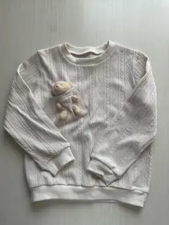 くま　ぬいぐるみ　トレーナー　薄手