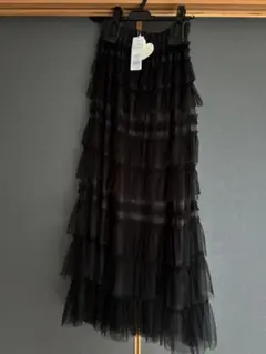 31 Sons de mode ブラック ロングスカート （新品、未使用）のサムネイル