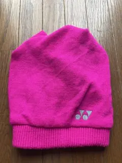 YONEX ピンク ストライプ リバーシブル ネックウォーマー