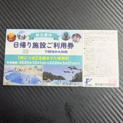 藤田観光 優待 1枚