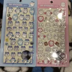 2ちいかわ　ボンボンドロップシール　ウォーターシール　立体シール