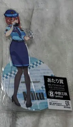 五等分の花嫁　当たり付き缶バッチ　BIGアクリルスタンド