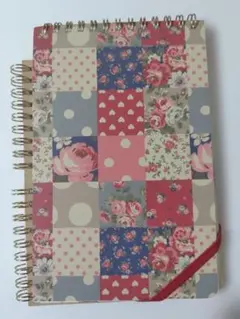 【非売品】キャスキッドソンCathKidstonのパッチワークデニム柄ノート