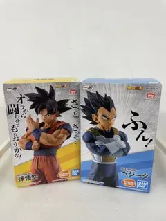 新品一番くじドラゴンボール　 孫悟空とベジータフィギュア2体セット