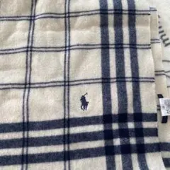 Ralph Lauren チェック柄ブランケット 美品