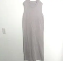 ケイ様☆【GRL】ロングニットワンピース(Ｓ)ノースリーブワンピース レディー