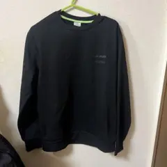 HEAD ブラック クルーネック セーター L