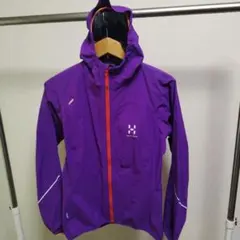 ホグロフス　XSサイズ　レディース　リムプルーフジャケット パープル