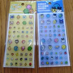 2点　たまごっち　ドロップブロックシール　タイル　シール