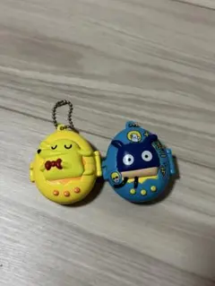 たまごっちスイングケース2 ガチャガチャ　2個セット　ポチっち　ズキッち