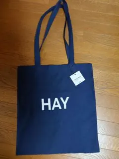 【新品未使用】タグ付き[HAY] ヘイ トートバッグ　 ネイビー