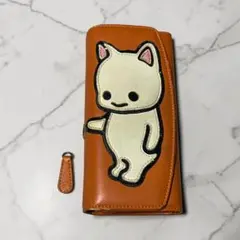 ゆ*様 訳あり　CUNE キューン　長財布　希少　ヴィンテージ　オレンジ　修理のサムネイル