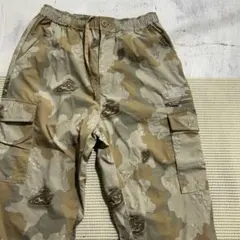 W1278◆GU×undercover 迷彩 カーゴパンツ カモフラ ベージュ