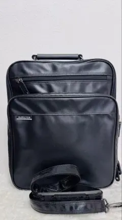 超美品HAMILTON ブラック ビジネスバッグ 2 way A4収納可能のサムネイル