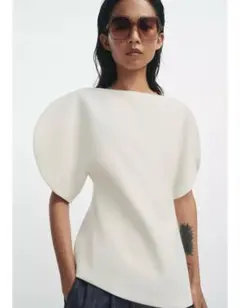 完売品⭐︎ZARA パフスリーブトップZW COLLECTION XS - メルカリ