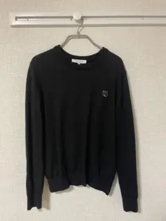 MAISON KITSUNÉ ブラックセーター Sのサムネイル