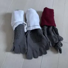 サッカー用ソックス 5本指